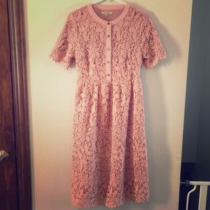 Like new crocheted lace/lined dress- like Downeast